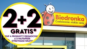 Biedronka odpaliła dziś mocną akcję. 2+2 gratis na tysiące produktów