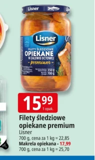 Filety śledziowe Lisner