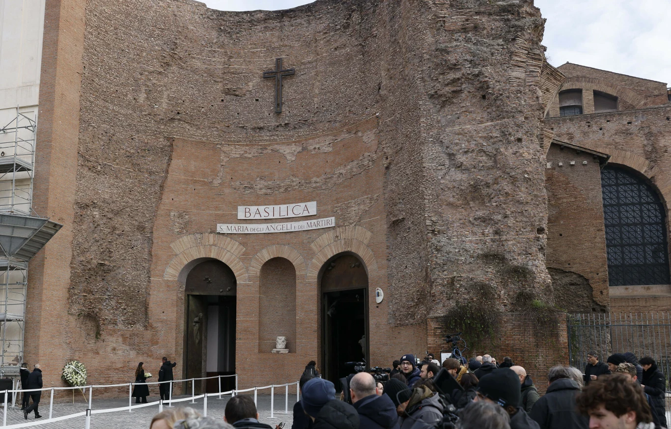 Pożegnanie Valentino w Rzymie 
