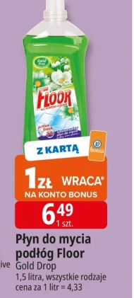 Płyn do mycia podłóg Gold Drop
