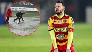 Nagły koniec meczu Jagiellonii. Prowadziła i taka decyzja. Jest komunikat