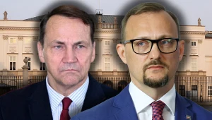 Sikorski zaczepił Nawrockiego. Jest odpowiedź z Pałacu, "nie przystoi"