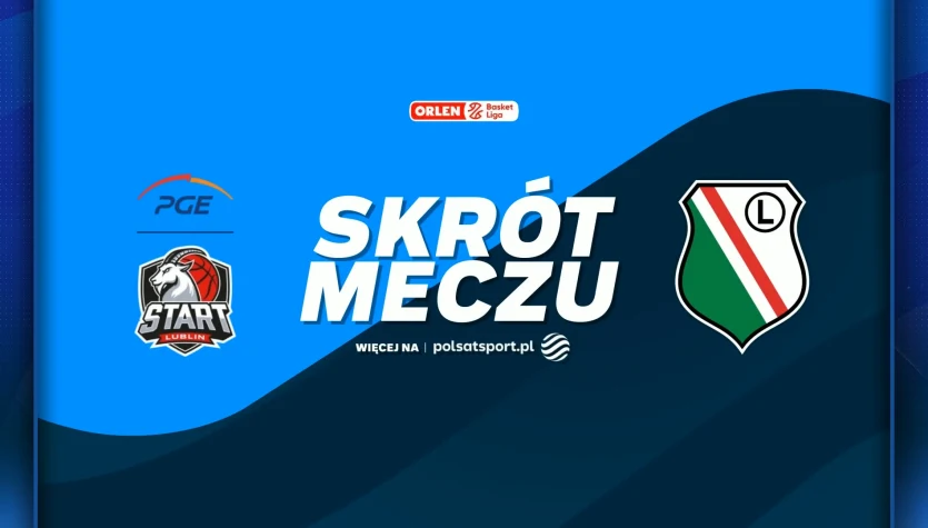 PGE Start Lublin - Legia Warszawa. Skrót meczu. WIDEO
