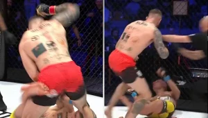 Sceny w Kielcach, 11 sekund i nokautujący cios. Pierwsza taka sytuacja