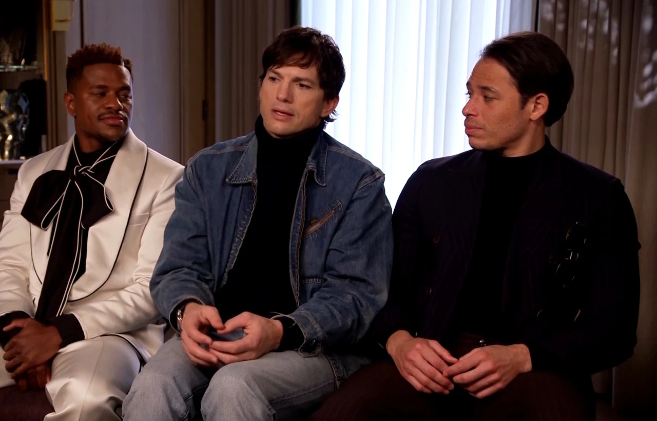 Jeremy Pope, Anthony Ramos, Ashton Kutcher