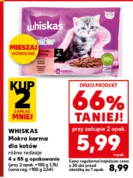 Mokra karma dla kota Whiskas
