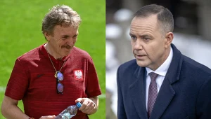 Na zdjęciu były prezes PZPN Zbigniew Boniek oraz prezydent RP Karol Nawrocki