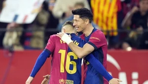 Fermin Lopez i Robert Lewandowski