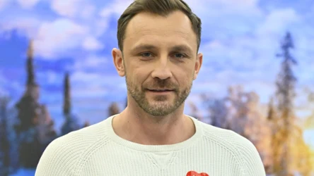 Kamil Nożyński w studiu "halo tu polsat"