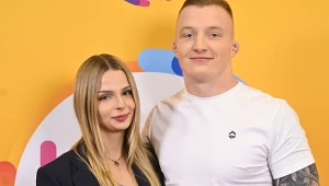 Iwo Baraniewski z partnerką, Kingą Bąk