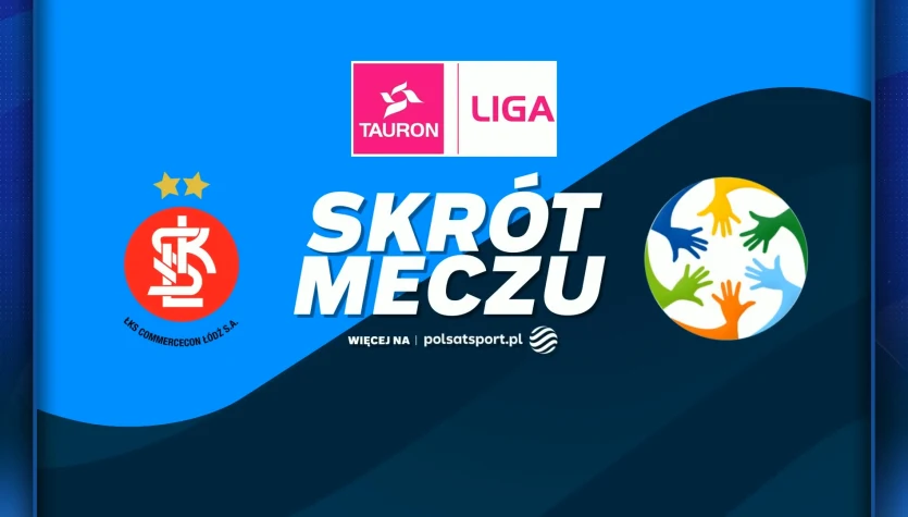 ŁKS Commercecon Łódź - Eco Harpoon LOS Nowy Dwór. Skrót meczu. WIDEO