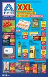 Duże opakowania, duże korzyści - Aldi
