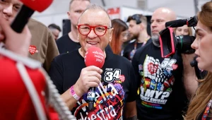 Jurek Owsiak podczas 34. finału WOŚP