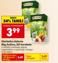 Herbata zielona Big-Active