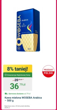Kawa mielona Woseba