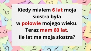 Nie podawaj wyniku zbyt pochopnie. Ta zagadka ma jeden haczyk