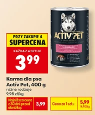 Karma dla psa Activ Pet