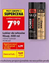 Lakier do włosów Niuqi