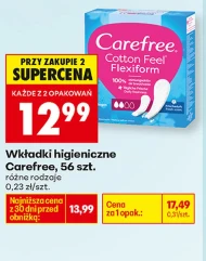Wkładki higieniczne Carefree