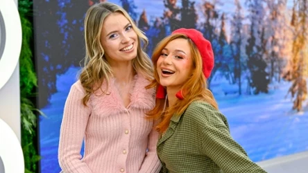 Luiza Kramek, makijażystka i Kornela Woźna, modelka