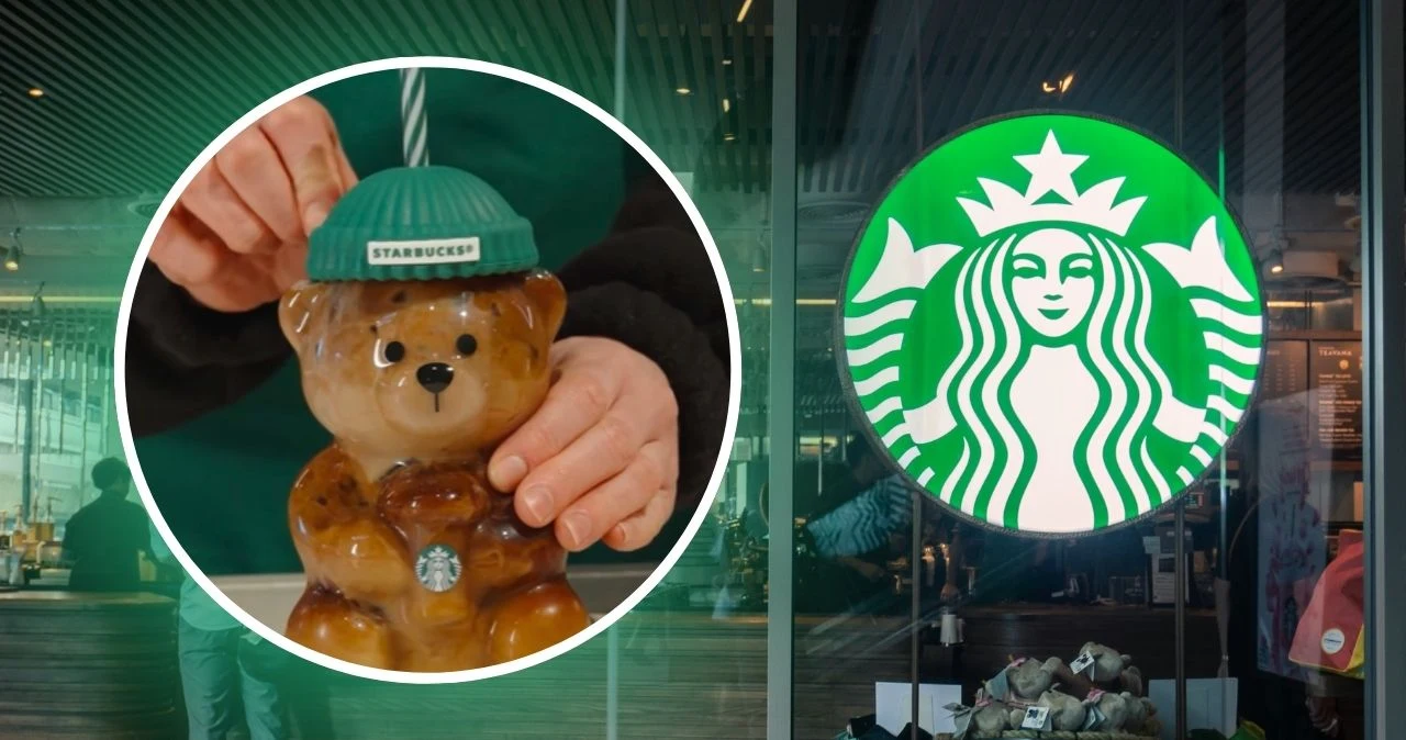 Ten kubek Starbucks wywołał kolejki. Legendarny miś trafił do Polski! Ten kubek Starbucks wywołał kolejki. Legendarny miś trafił do Polski!