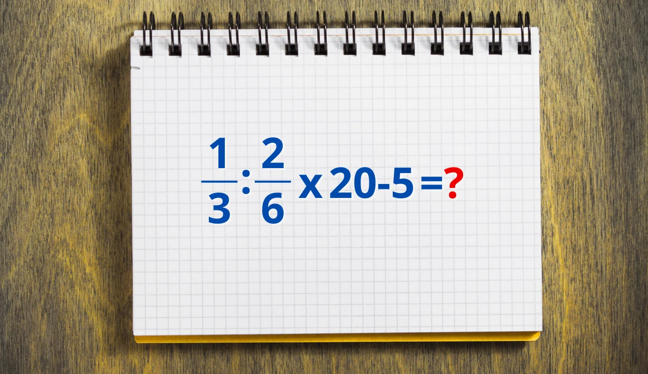 Zagadka matematyczna z ułamkami. Rozwiążesz? Zagadka matematyczna z ułamkami. Rozwiążesz?