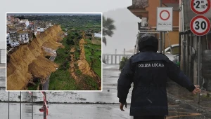 Dramatyczna sytuacja na europejskiej wyspie. Domy zawisły nad przepaścią