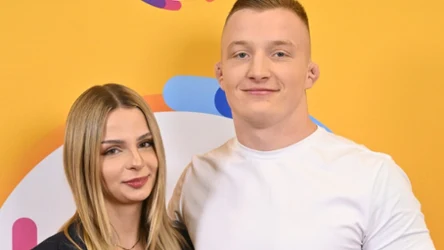  Iwo Baraniewski z partnerką, Kingą Bąk