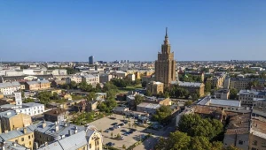 Panorama Rygi. Łotwa ostrzega przed zagrożeniem z Rosji