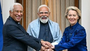 Na szczycie w Delhi, z udziałem premiera Indii Narendy Modiego oraz szefowej Komisji Europejskiej Ursuli von der Leyen i przewodniczącego Rady Europejskiej Antonia Costy doszło do zakończenia negocjacji umowy o wolnym handlu