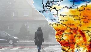 Wtorek będzie dość ciepłym dniem, z temperaturami w okolicach zera, a na południu do pięciu stopni na plusie. NIe zabraknie jednak marznących opadów
