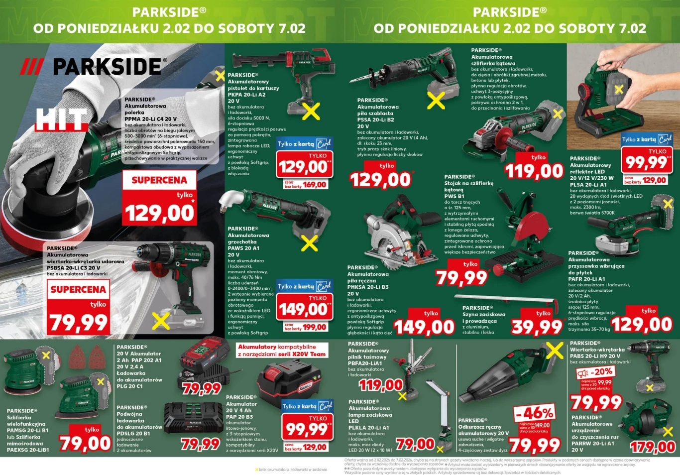Warsztat Parkside - oferta dostępna od poniedziałku w Kaufland