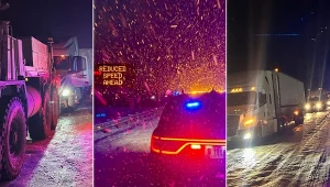 Strefa potężnych zimowych burz w USA rozciągała się a przestrzeni ponad 3,5 tys. kilometrów i około 40 stanach