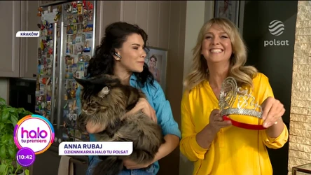 Lektor "Halo tu Polsat" odsłonił twarz. Sławomir Kowalewski z żoną Ewą Wachowicz 