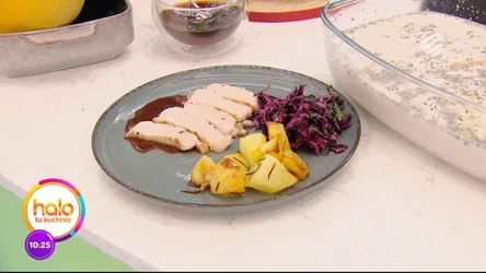 Pieczony schab Mateusza Gesslera z wyjątkowymi dodatkami