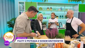 Zupa rybna Martina już gotowa. Teraz pora na pstrąga