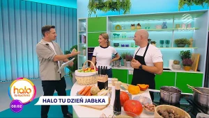 Martin Gimenez Castro gotuje jesienne dania w kuchni “halo tu polsat”