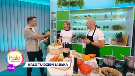 Martin Gimenez Castro gotuje jesienne dania w kuchni “halo tu polsat”