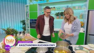 Ewa Wachowicz wyczarowuje dania z kasztanów