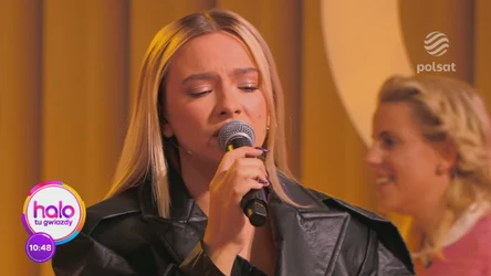 Natalia Nykiel śpiewa w ‘’halo tu polsat’’ i opowiada o wrażeniach z TzG