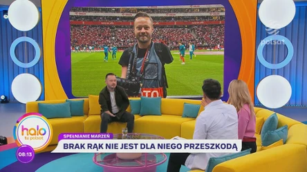 O życiu pełnią życia mimo niepełnosprawności. Urodził się bez rąk i został artystąartystą 