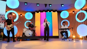 Anka i nowa płyta, czyli śpiewająca Ania Świątczak w "halo tu polsat"