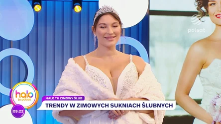 Najpiękniejsza zimowa panna młoda, czyli Jola Czaja i jej moda ślubna