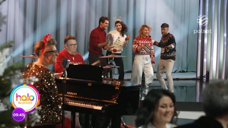 Tak wyglądała praca na planie świątecznego klipu. Cała ekipa w komplecie!