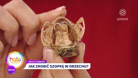 Świąteczne szopki w... łupinkach orzechów. Niesamowita pasja córki i ojca