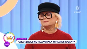 Katarzyna Figura gra w filmie młodego studenta reżyserii. Jak to możliwe?