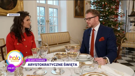 Anna Rubaj z wizytą w warszawskiej posiadłości księcia Jana Lubomirskiego-Lanckorońskiego