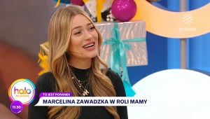 Marcelina Zawadzka w "halo tu polsat" po raz pierwszy po porodzie. Jak się czuje w nowej roli?