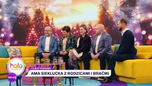 Ama Sieklucka z całą rodziną. Pierwsza taka rozmowa w historii