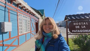 Ewa Wachowicz doleciała na Antarktydę